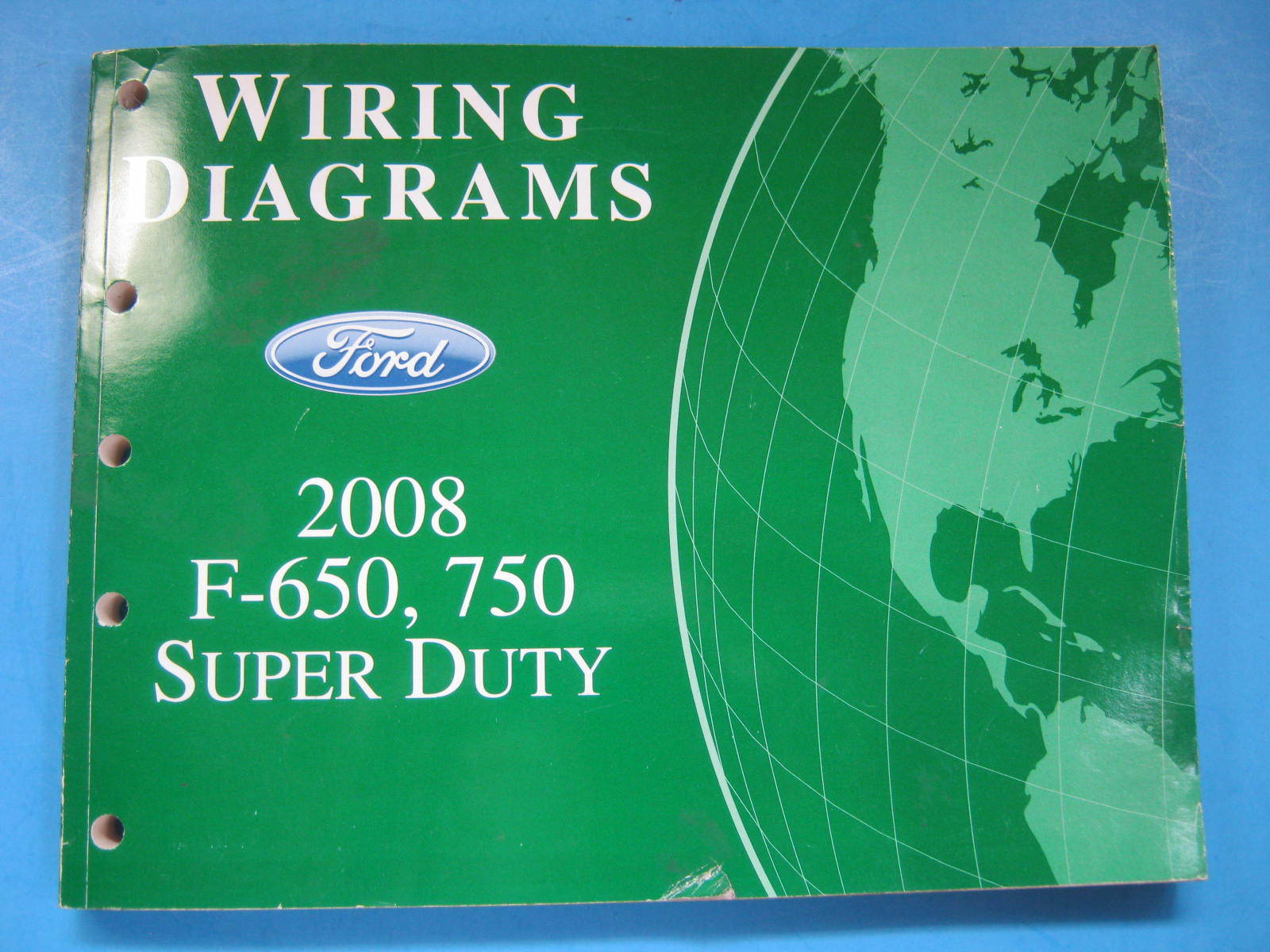 2008 FORD TRUCK F650 750 SUPER DUTY WIRING DIAGRAMS OEM