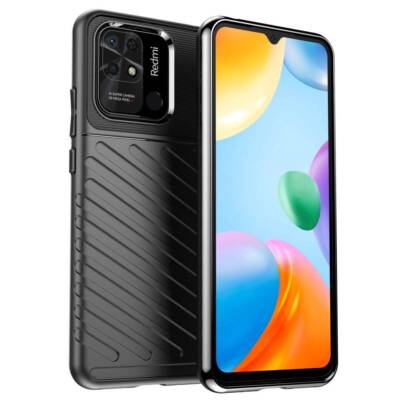 Für Xiaomi Redmi 10C 4G - Hybrid Schutz Hülle Handy Tasche Thunder Case ARMOR