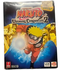 Naruto Uzumaki Chronicles Game Guide PlayStation 2 Prima Official Shrink Wrap