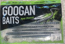 Googan Baits Slim Shake Worm 6.5” 9pk Blue Baby