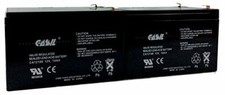 2 Pack CASIL 12v 10ah 12ah F2 SLA AGM Deep Cycle Battery