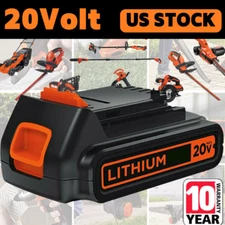 20V replacement for Black and Decker 20 Volt MAX Lithium LBXR20 LBX20 Battery