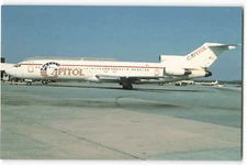 Postcard Airline CAPITOL AIR EXPRESS Boeing B-727-231 N590CA AUC1.
