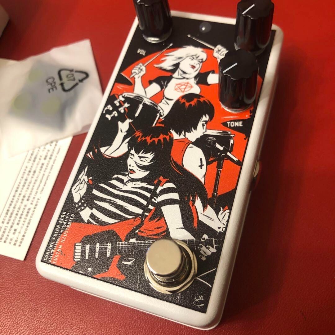 ANIMALS PEDAL Custom Illustrated / SPBBOD Kim W. Andersson