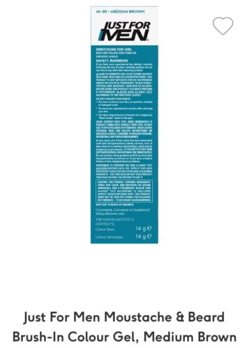 Just for Men Farbstoff Gel Schnurrbart und Bart - Original - Bild 9 von 11