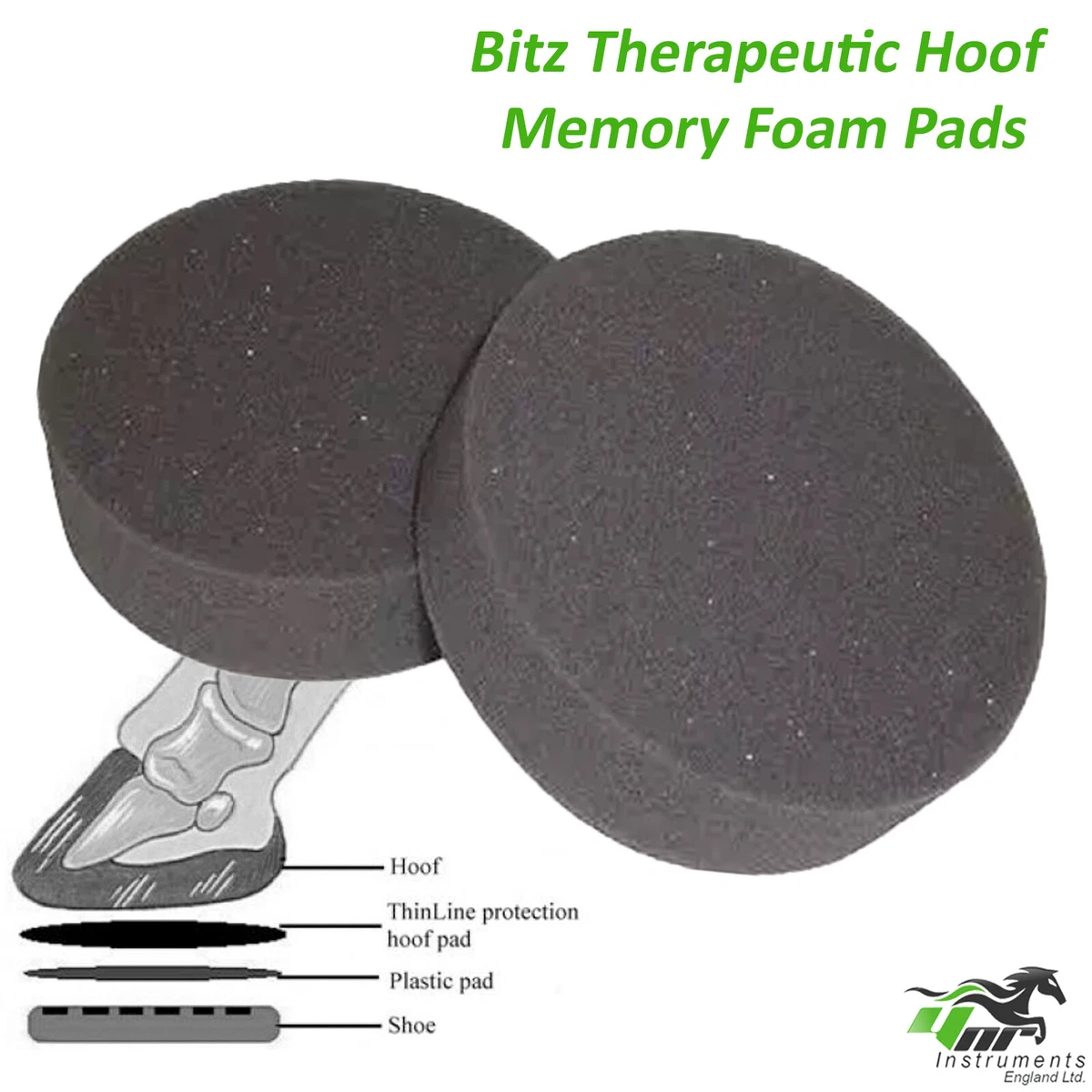 Hoof boot cheap pads