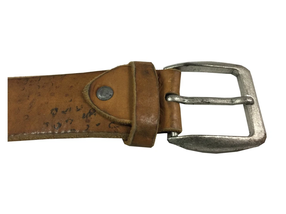 Cinturón De Hombre LOTUS De Cuero Con Tachuelas Altura Cm 4 100% Piel - Imagen 4 de 4