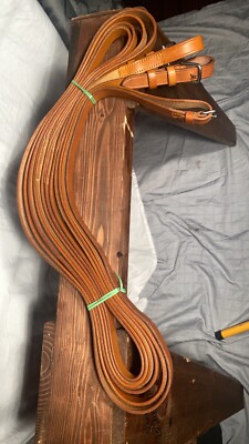 Rênes En Cuir Pour équitation - Marque Leaders Worldwide - Neuf Dans Emballage