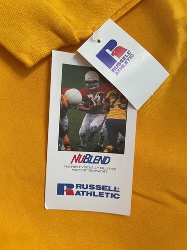 vintage russell athletic crewneck sweatshirt youth size medium NWT 90s NOS USA - Picture 2 of 9