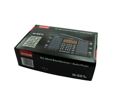 TECSUN H-501x PLL Triple Conversion AM/FM Shortwave SSB radio