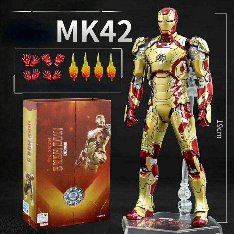 ZD TOYS IRON MAN Mark XLII MK42 Marvel Avengers 7 ZD TOYS IRON MAN Mark XLII MK42 Marvel Avengers 7