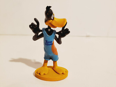 SPACE JAM WARNER BROS TUNE SQUAD BASKETBALL MOVIE DAFFY DUCK PVC FIGURE