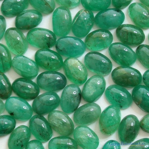 Émeraude Verte Ovale Naturelle De Colombie - 5.15 Ct - Non Chauffée