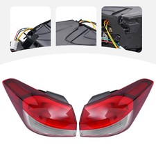 For 2017-18 Kia Forte Pair Halogen Tail Lights Rear Brake Lamps Outer Leftright