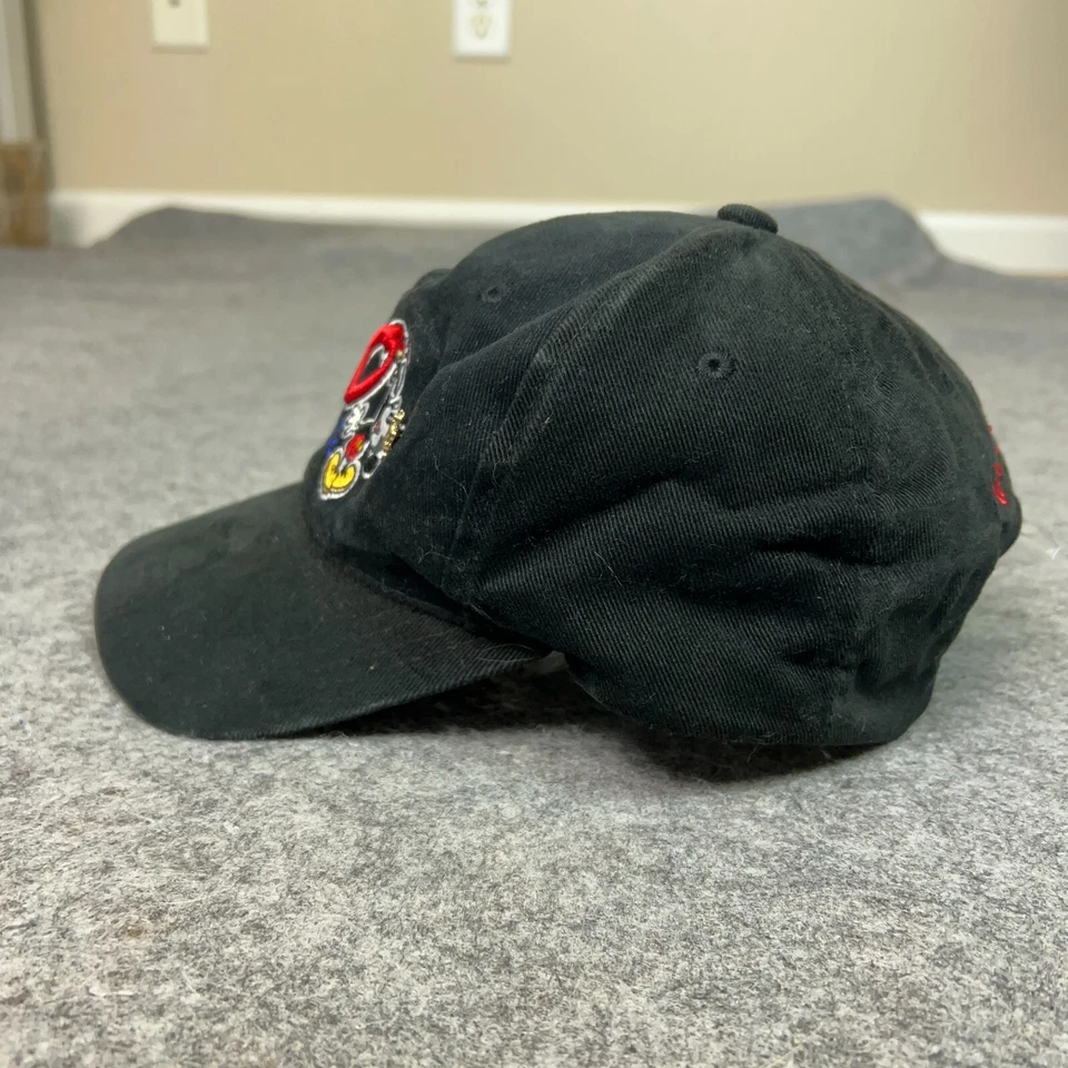 Disney Hombres Sombrero Gorra Correa Trasera Negro 100 Aniversario Bordado Gorra Película Papá Foto 4 de 4