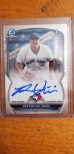 2023 BOWMAN CHROME PEYTON WILLIAMS AUTO