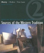 Sources of the Western Tradition: From the - 0618162283, Marvin Perry, paperback