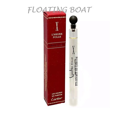 L'Heure Folle X by Cartier 4 ml/ 0.13 oz Eau de Toilette NIB
