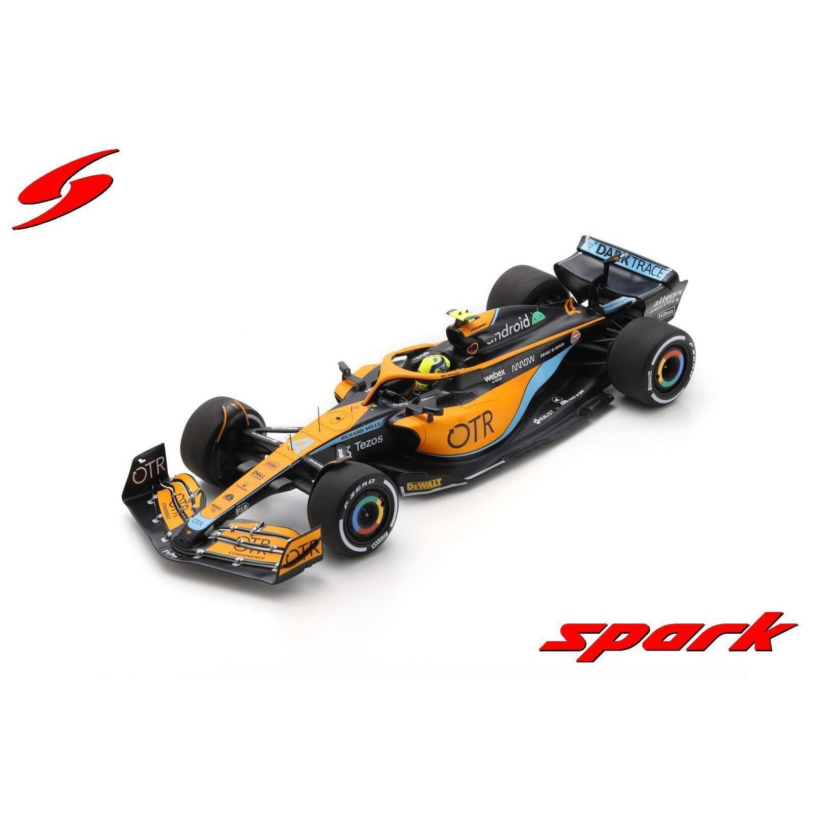 McLaren MCL36 No. 4 McLaren F1 Team Australian GP 2022 1:18 McLaren MCL36 No. 4 McLaren F1 Team Australian GP 2022 1:18