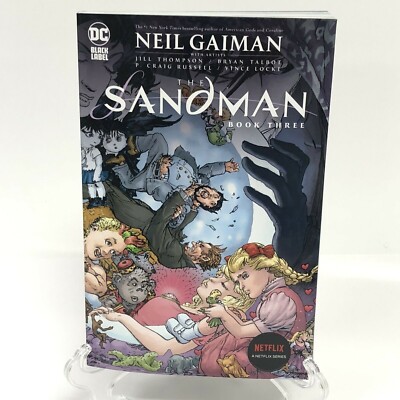 The Sandman Book 3 DM Edition New DC Comics Black Label TPB