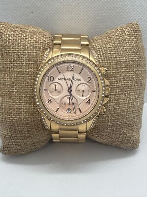 Michael Kors Blair MK5263 Women\'s Stainless Steel Analog Dial Wrist Watch JNA263 Michael Kors Ladies Watch Blair MK5263 | Watches Prime main image 3