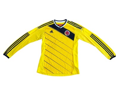 ADIDAS Colombia National Team 2014 Long Sleeve Jersey Men's Size