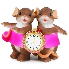 NIB Fitz and Floyd Charming Tails "WE HAVE TIME ON OUR SIDE" Figurine 98/574