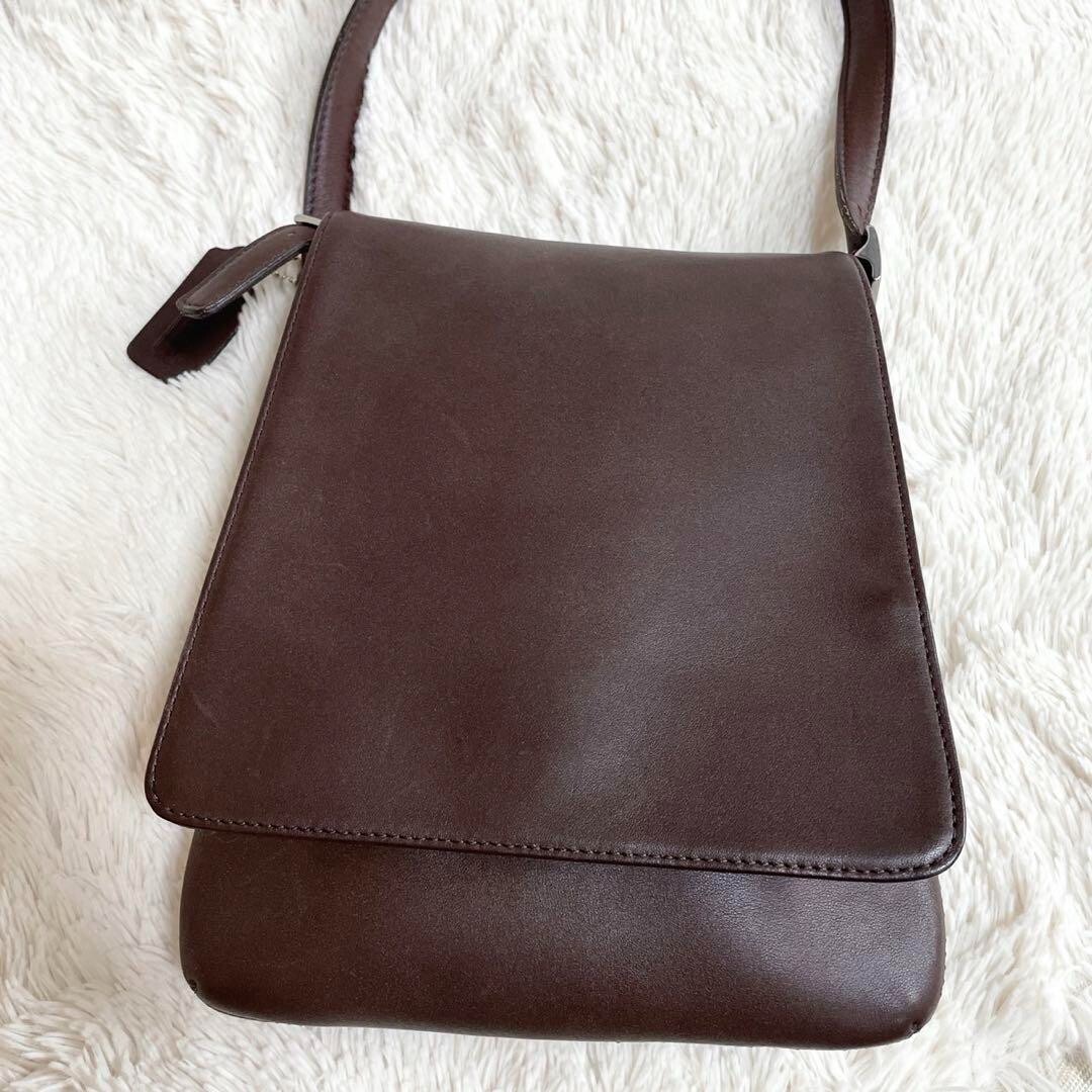Extremely Rare Made In USA Old Coach 9408 Shoulder Bag Dark