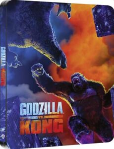 Godzilla vs Kong Limited Edition Steelbook 4K UHD + Blu Ray