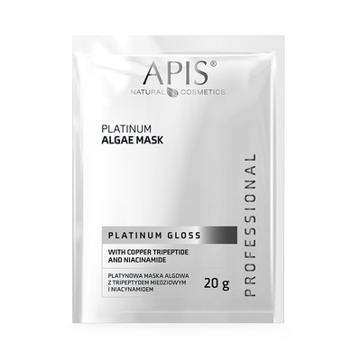 5901810049713 APIS Platinum Gloss platynowa maska algowa z tripeptydem miedziowy