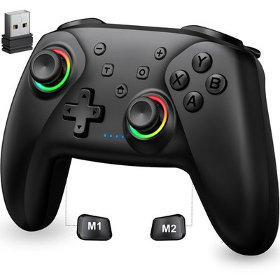PC Controller mit HallEffekt Joysticks & Trigger, RGB Licht, 1000mAh Akku, Wi...