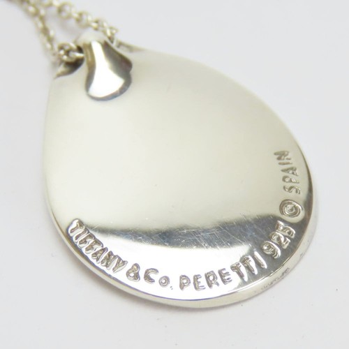 USADO TIFFANY & Co. Collar Madonna Elsa Peretti Plata 925 4.2g Plata - Imagen 3 de 10