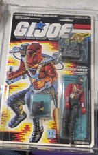 1988 GI JOE Astro Viper Series 7 34-Back AFA 85