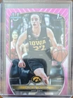 2023 Bowman University Chrome Pink 1st Bowman Caitlin Clark Iowa Hawkeyes #50