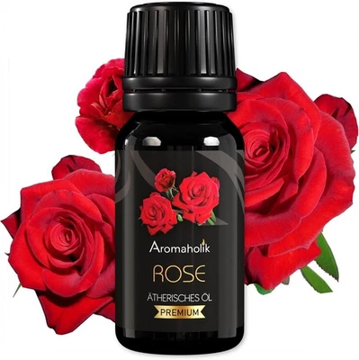 BRABDED Rosenöl BIO 100% Naturrein – Ätherische Öle Für Diffuser & Aroma Diffuser – Zert