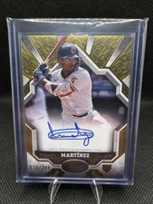 2025 Topps Tier One - Breakout Autographs Angel Martinez #BOA-AM /249 Auto RC AU