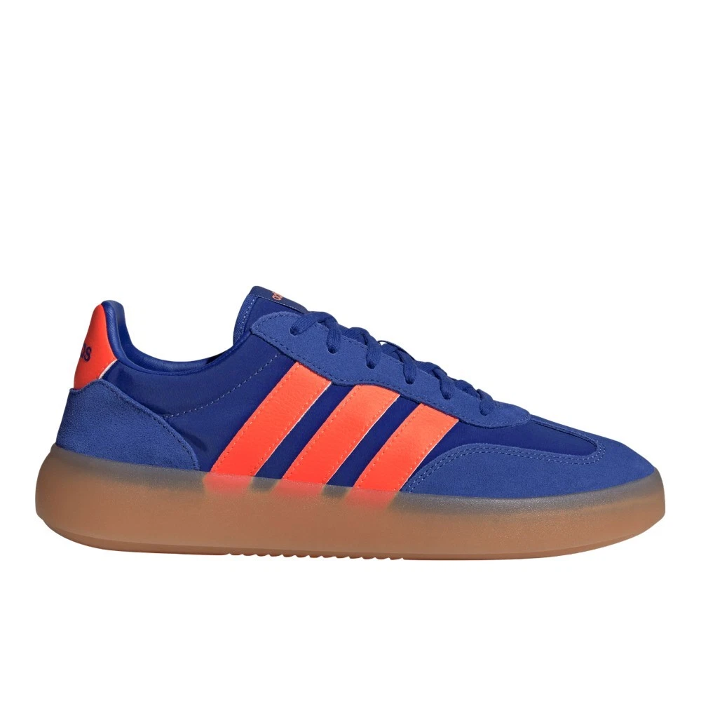 adidas Barreda Decode Lace Up Mens Blue Sneakers Casual Shoes JR3521
