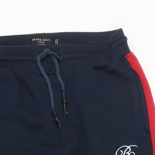 Pantalón jogger azul para hombre Brave Soul L - Imagen 12 de 12