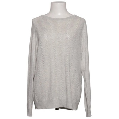 Up 2 Fashion, Strickpullover, Größe: L, Grau, Kaschmir/Seide/Viskose/Wolle #RcN