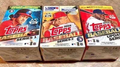 2016 Topps Baseball Series 1 2 & Update Singles You Pick Card Complete Your Set