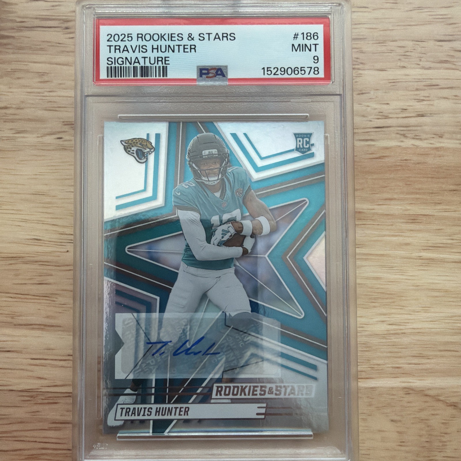 PSA 10 POP 2 Panini 2025 Rookies & Stars Travis Hunter Rookie RC Auto Jaguars