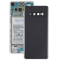 FüR Samsung Galaxy S10 SM-G973 Akkudeckel Backcover RüCkseite Schwarz