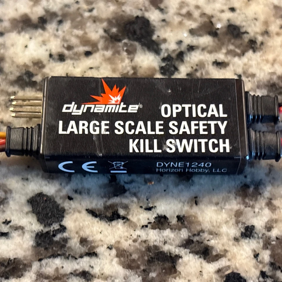 Dynamite DYNE1240 Large Scale Safety Kill Switch: 1/5 Scale 2-Cycle Gas Engines - Image 3 of 3