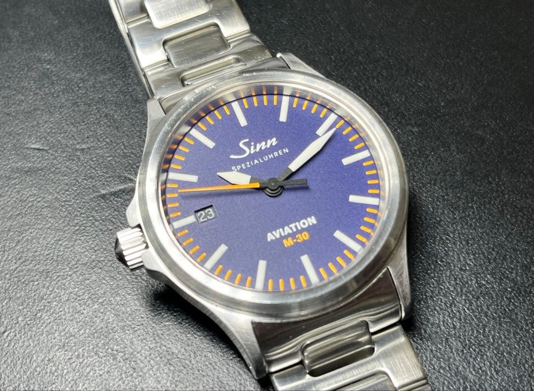 Serviced] Sinn 556 I M-30 Aviation Limited Edition Blue Dial on H