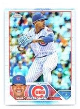 2023 Topps Chrome #212 Marcus Stroman Prizm Refractor Chicago Cubs
