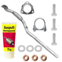 Edex Kollektorrohr Auspuff FüR Opel Astra H Cabrio FließHeck Kombi 1.8 (04-10)
