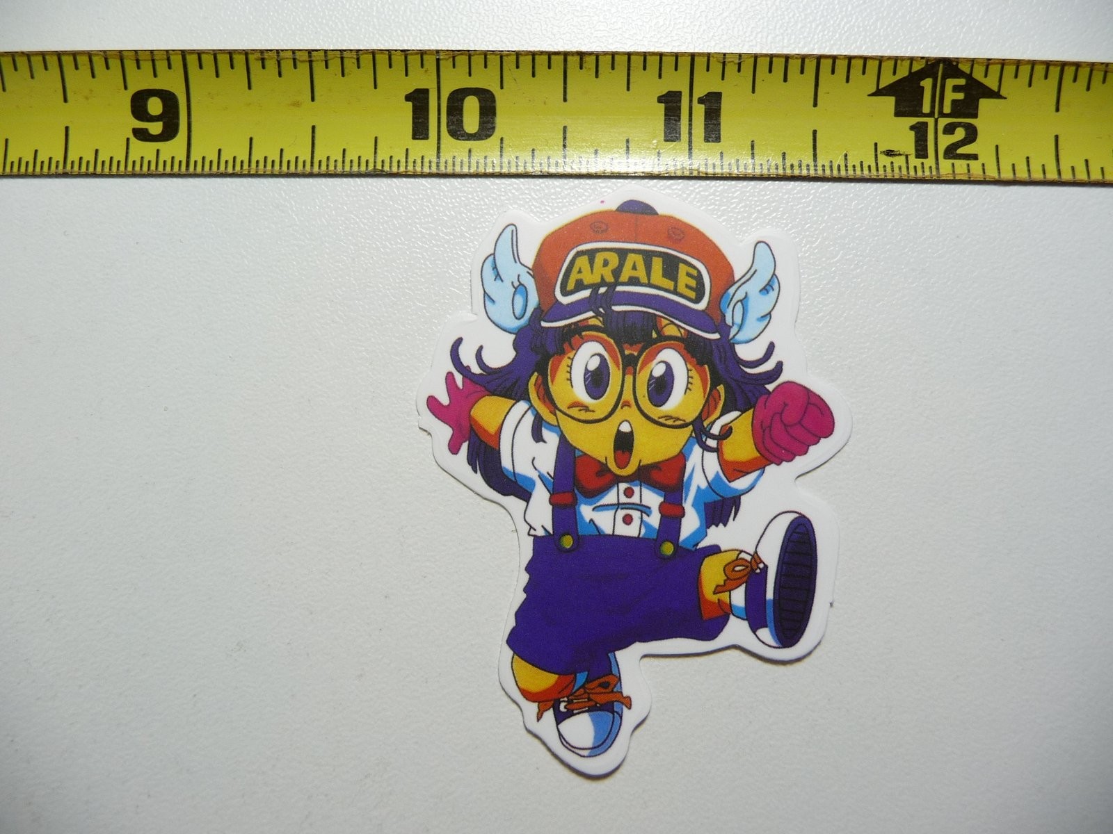 ARALE NORIMAKI RUNNING STICKER DECAL FUN FUNNY VINYL DESIGN CUTE