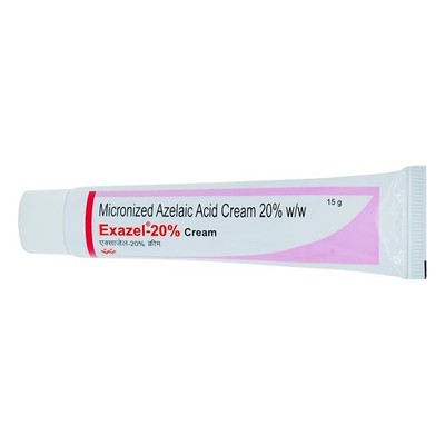 Exazel 20% Cream 15g micronized Azelaic Acid (20% w/w)