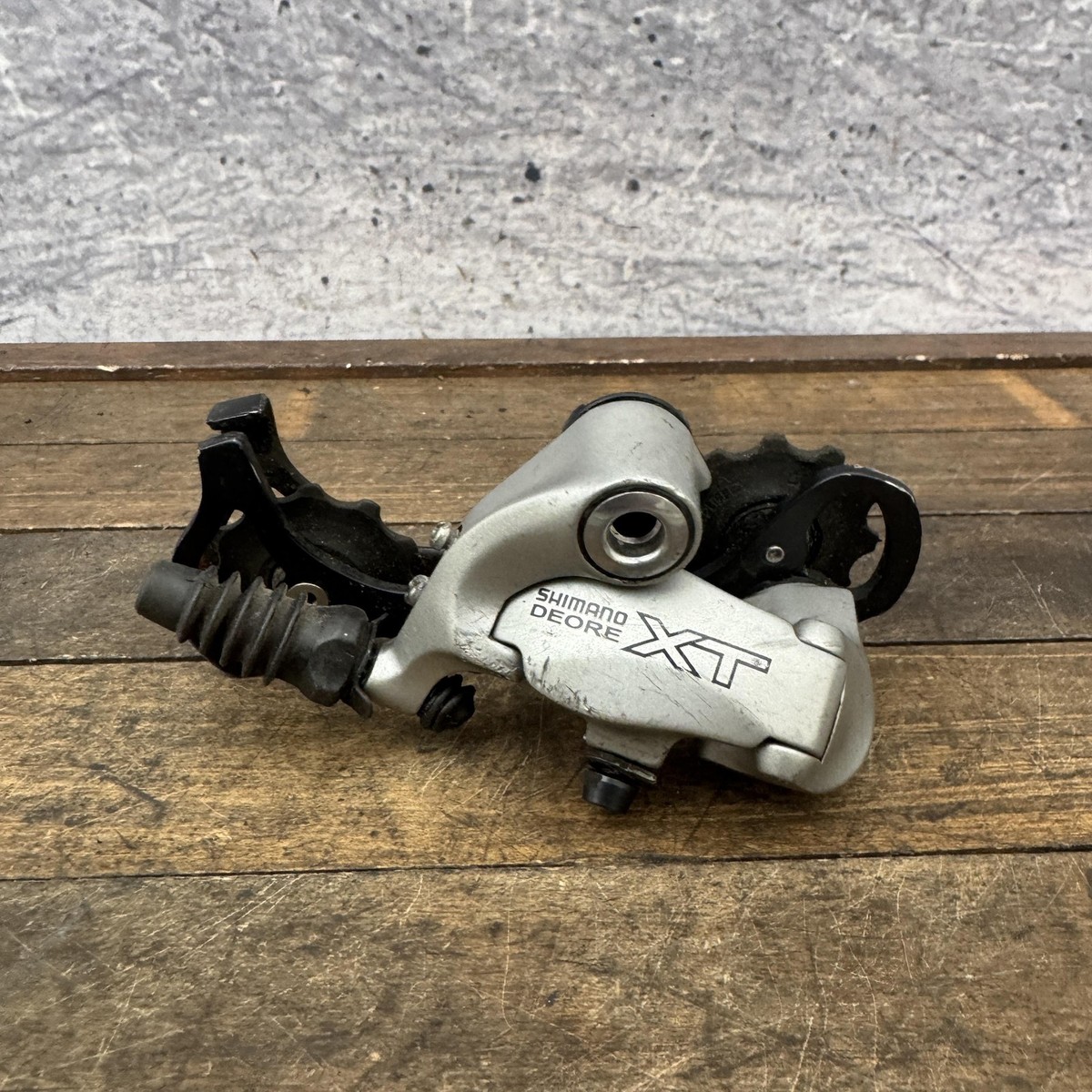 Vintage Shimano Deore XT RD-M750 Rear Derailleur 9 Speed MTB Japan