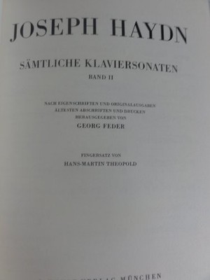 Franz Joseph Haydn: Complete Piano ..., Franz Joseph Ha